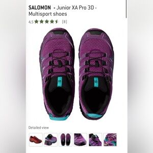 EUC SALOMON - Junior XA Pro 3D - Multisport shoes size 2
